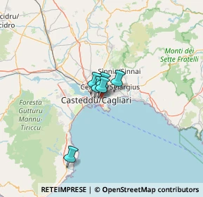 Mappa Via Agostino di Castelvi', 09129 Cagliari CA, Italia (28.50083)