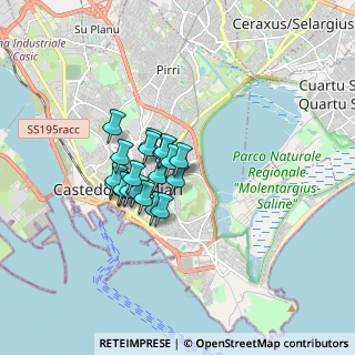 Mappa Via dei Conversi, 09129 Cagliari CA, Italia (1.232)