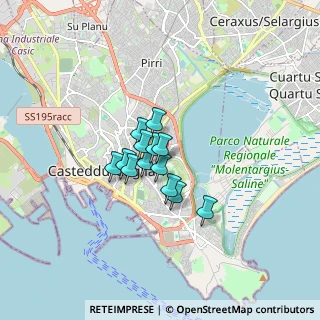 Mappa Via dei Conversi, 09129 Cagliari CA, Italia (1.04231)