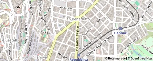 Mappa Cagliari