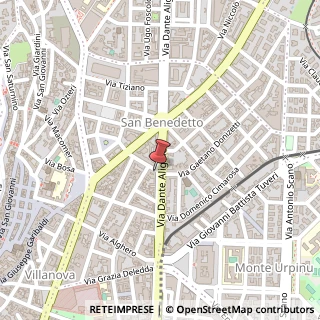 Mappa Via Pasquale Tola, 21, 09128 Cagliari, Cagliari (Sardegna)