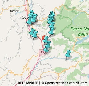 Mappa 87050 Figline Vegliaturo CS, Italia (6.93053)