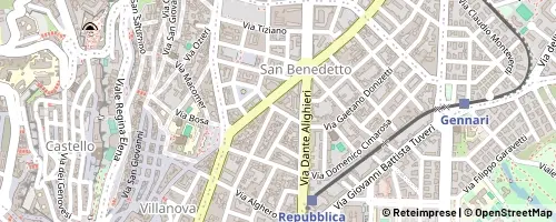 Mappa Cagliari