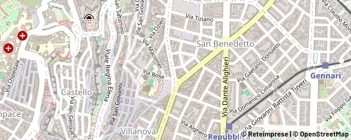 Mappa Cagliari