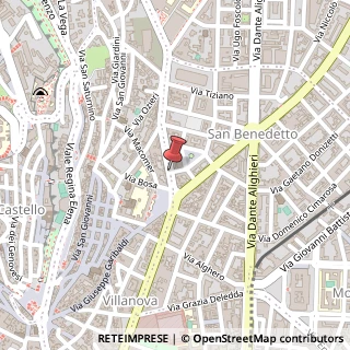 Mappa Via Ottone Bacaredda, 18, 09127 Cagliari, Cagliari (Sardegna)