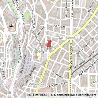 Mappa Via Ottone Bacaredda, 4, 09127 Cagliari, Cagliari (Sardegna)