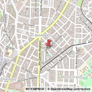 Mappa Via Luigi Cherubini, 24, 09128 Cagliari, Cagliari (Sardegna)