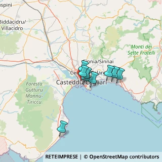 Mappa Via Ospedale, 09124 Cagliari CA, Italia (17.66545)