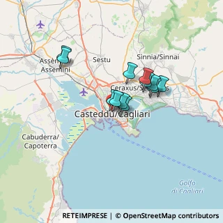 Mappa Via Ospedale, 09124 Cagliari CA, Italia (5.5175)
