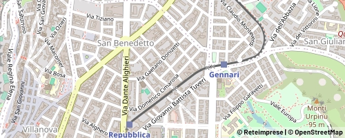 Mappa Cagliari