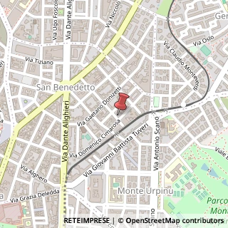 Mappa Via Giuseppe Verdi, 36, 09128 Cagliari, Cagliari (Sardegna)