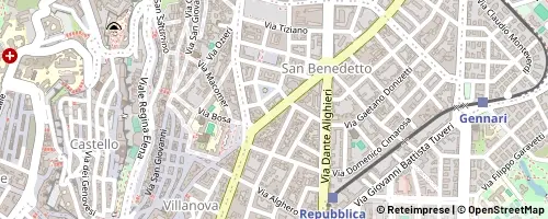 Mappa Cagliari