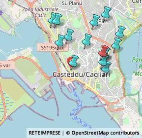 Mappa Via Bruscu Onnis, 09123 Cagliari CA, Italia (2.09533)