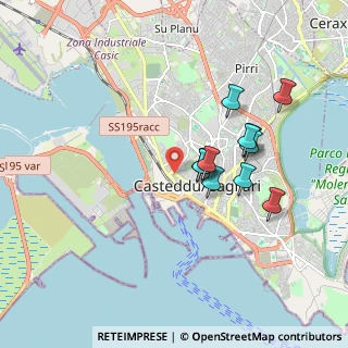 Mappa Via Bruscu Onnis, 09123 Cagliari CA, Italia (1.75091)