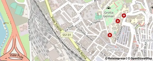 Mappa Cagliari