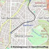 Hartă Cagliari