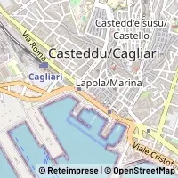 Mapa Cagliari