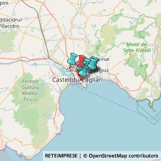 Mappa Via Geronimo Zurita, 09125 Cagliari CA, Italia (12.16273)
