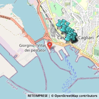 Mappa Via dei Calafati, 09123 Cagliari CA, Italia (1.0495)