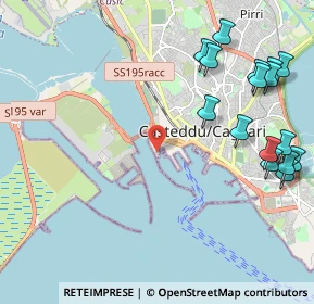 Mappa Via dei Calafati, 09123 Cagliari CA, Italia (2.99688)