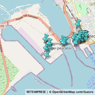 Mappa Loc. Porto Canale, 09123 Cagliari CA, Italia (1.2125)