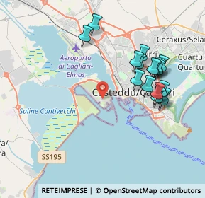 Mappa Loc. Porto Canale, 09123 Cagliari CA, Italia (4.27353)