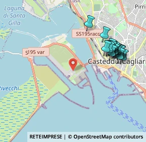 Mappa Loc. Porto Canale, 09123 Cagliari CA, Italia (2.4115)