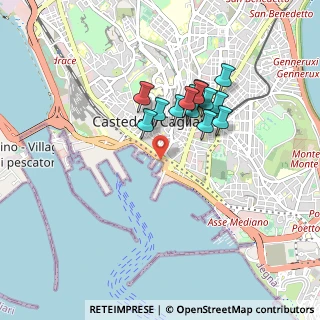 Mappa Molo Dogana, 09123 Cagliari CA, Italia (0.76071)