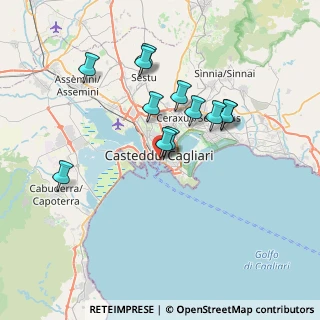 Mappa Molo Dogana, 09123 Cagliari CA, Italia (7.08)
