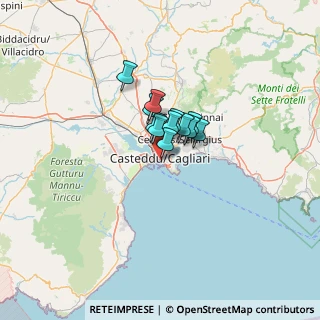 Mappa Molo Dogana, 09123 Cagliari CA, Italia (6.8925)