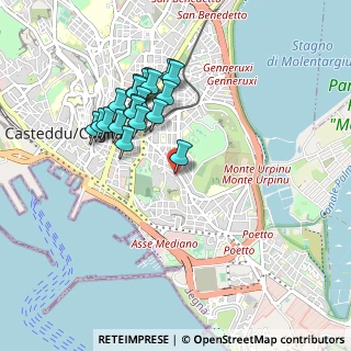 Mappa Via della Pineta, 09129 Cagliari CA, Italia (0.9385)