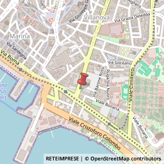 Mappa Via Sidney Sonnino, 37, 09125 Cagliari, Cagliari (Sardegna)