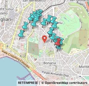 Mappa Via Stanislao Caboni, 09126 Cagliari CA, Italia (0.4235)