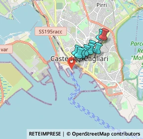 Mappa Molo Sabaudo, 09123 Cagliari CA, Italia (1.86455)