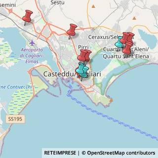 Mappa Viale Cimitero, 09125 Cagliari CA, Italia (4.42727)