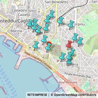 Mappa Viale Cimitero, 09100 Cagliari CA, Italia (0.512)