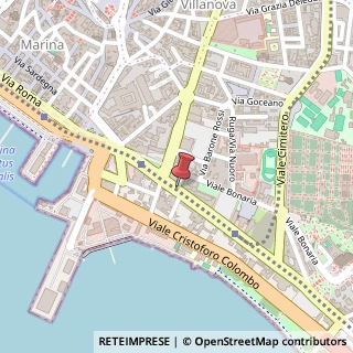 Mappa Via della Stazione Vecchia, 5, 09125 Cagliari, Cagliari (Sardegna)