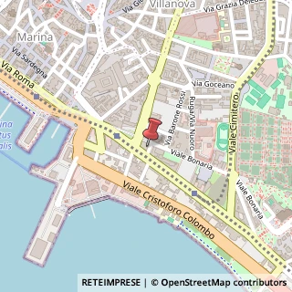 Mappa Via della Stazione Vecchia, 5, 09125 Cagliari, Cagliari (Sardegna)
