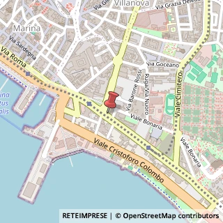 Mappa Viale Armando Diaz, 18, 09125 Cagliari, Cagliari (Sardegna)
