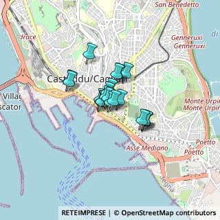Mappa Via della Stazione Vecchia, 09125 Cagliari CA, Italia (0.492)