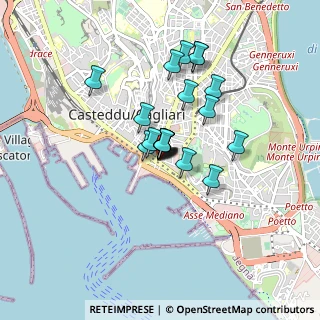 Mappa Via della Stazione Vecchia, 09125 Cagliari CA, Italia (0.637)