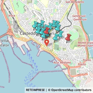 Mappa Presso Si.Fe. Srl, 09125 Cagliari CA, Italia (0.7175)