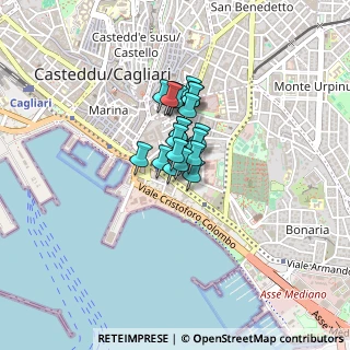 Mappa Via della Stazione Vecchia, 09125 Cagliari CA, Italia (0.2355)