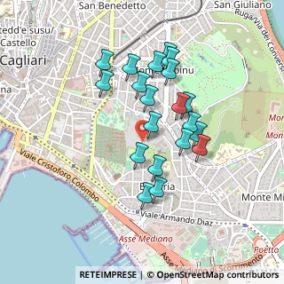 Mappa Via Stanislao Caboni, 09125 Cagliari CA, Italia (0.4295)