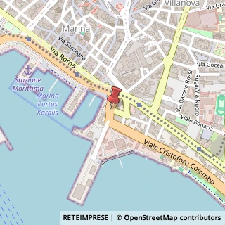 Mappa Piazza Attilio Deffenu,  9, 09125 Cagliari, Cagliari (Sardegna)