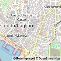 Kaart Cagliari