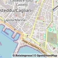 Kaart Cagliari