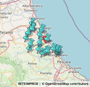 Mappa Via Madonna, 64025 Pineto TE, Italia (10.5175)