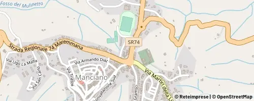 Mappa Manciano