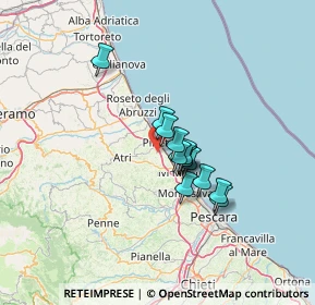 Mappa Via Nazionale Adriatica Km 429, 64025 Pineto TE, Italia (9.14846)